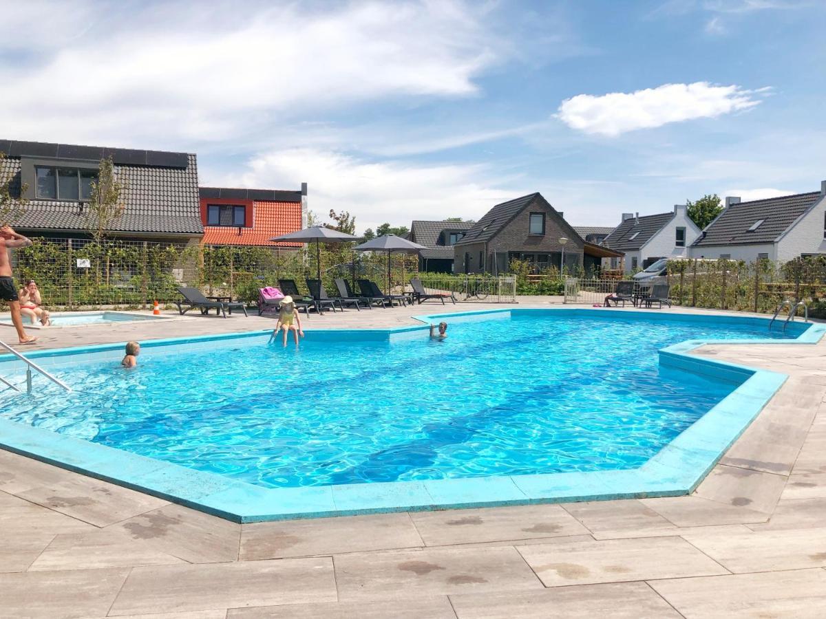 Bungalow 6 Op Recreatiepark De Wielen Sint Maarten Eksteriør bilde